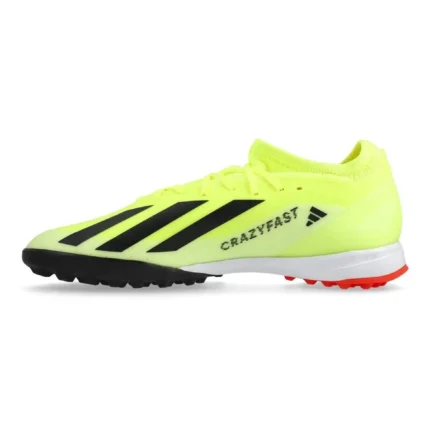 Adidas X Crazyfast League TF Solar Energy - Solar Yellow/Core Black/Footwear White - Image 3
