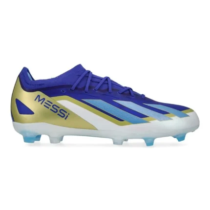 Adidas X Crazyfast Messi Elite FG Spark Gen10S - Lucid Blue/Blue Burst/Footwear White Kids - Image 1