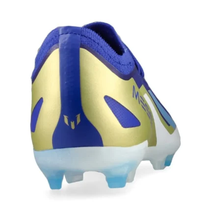 Adidas X Crazyfast Messi Elite FG Spark Gen10S - Lucid Blue/Blue Burst/Footwear White Kids - Image 6