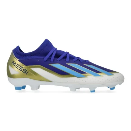 Adidas X Crazyfast Messi League FG Spark Gen10S - Lucid Blue/Blue Burst/Footwear White Kids - Image 1