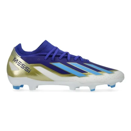 Adidas X Crazyfast Messi League FG Spark Gen10S - Lucid Blue/Blue Burst/Footwear White - Image 1