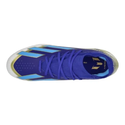 Adidas X Crazyfast Messi League FG Spark Gen10S - Lucid Blue/Blue Burst/Footwear White - Image 4