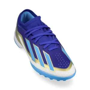 Adidas X Crazyfast Messi League TF Spark Gen10S - Lucid Blue/Blue Burst/Footwear White Kids - Image 5