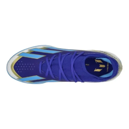Adidas X Crazyfast Messi League TF Spark Gen10S - Lucid Blue/Blue Burst/Footwear White - Image 4