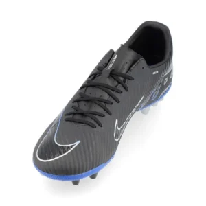 Nike Air Zoom Mercurial Vapor 15 Academy AG Shadow - Black/Chrome/Hyper Royal - Image 5