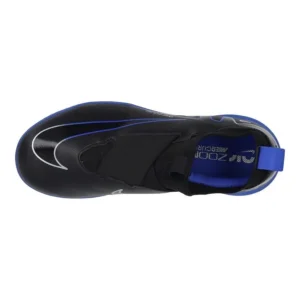 Nike Air Zoom Mercurial Vapor 15 Academy IC Shadow - Black/Chrome/Hyper Royal Kids - Image 4