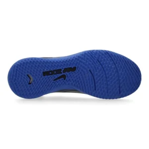 Nike Air Zoom Mercurial Vapor 15 Academy IC Shadow - Black/Chrome/Hyper Royal Kids - Image 2