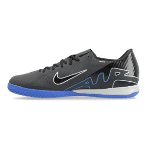 Nike Air Zoom Mercurial Vapor 15 Academy IC Shadow - Black/Chrome/Hyper Royal - Image 3