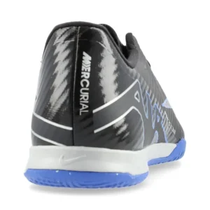Nike Air Zoom Mercurial Vapor 15 Academy IC Shadow - Black/Chrome/Hyper Royal - Image 6