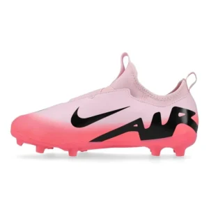 Nike Air Zoom Mercurial Vapor 15 Academy MG Mad Brilliance - Pink Foam/Black Kids - Image 3