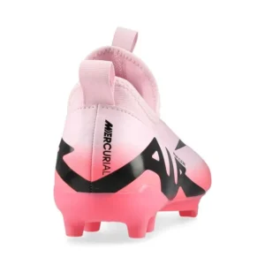 Nike Air Zoom Mercurial Vapor 15 Academy MG Mad Brilliance - Pink Foam/Black Kids - Image 6