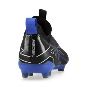 Nike Air Zoom Mercurial Vapor 15 Academy MG Shadow - Black/Chrome/Hyper Royal Kids - Image 6