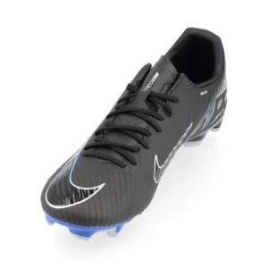 Nike Air Zoom Mercurial Vapor 15 Academy MG Shadow - Black/Chrome/Hyper Royal - Image 7