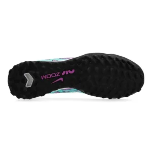 Nike Air Zoom Mercurial Vapor 15 Academy TF Peak Ready - Hyper Turquoise/Fuchsia Dream/Black/White - Image 2