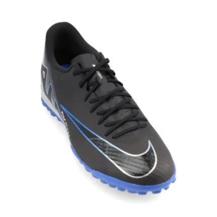 Nike Air Zoom Mercurial Vapor 15 Academy TF Shadow - Black/Chrome/Hyper Royal - Image 7