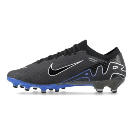 Nike Air Zoom Mercurial Vapor 15 Elite AG-PRO Shadow - Black/Chrome/Hyper Royal - Image 3