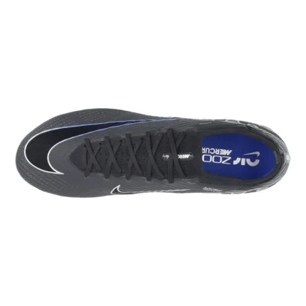 Nike Air Zoom Mercurial Vapor 15 Elite AG-PRO Shadow - Black/Chrome/Hyper Royal - Image 4