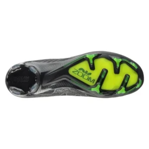Nike Air Zoom Mercurial Vapor 15 Elite FG - Black/Dark Smoke Grey/Summit White/Volt - Image 2