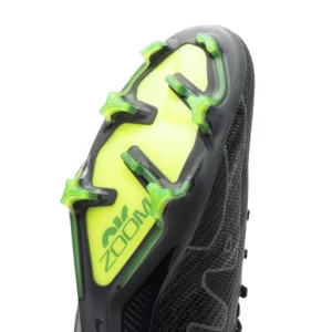 Nike Air Zoom Mercurial Vapor 15 Elite FG - Black/Dark Smoke Grey/Summit White/Volt - Image 8