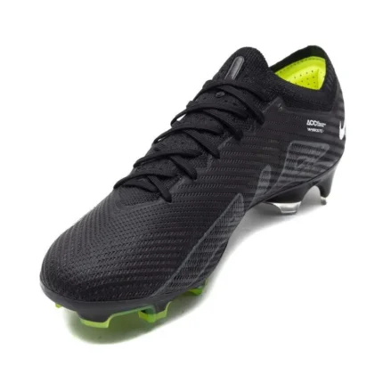Nike Air Zoom Mercurial Vapor 15 Elite FG - Black/Dark Smoke Grey/Summit White/Volt - Image 5