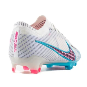 Nike Air Zoom Mercurial Vapor 15 Elite FG Blast - White/Baltic Blue/Pink Blast/Indigo Haze - Image 6