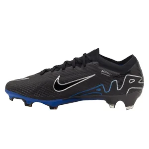 Nike Air Zoom Mercurial Vapor 15 Elite FG Shadow - Black/Chrome/Hyper Royal - Image 3