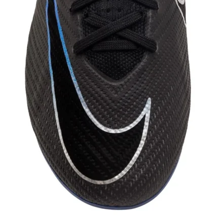 Nike Air Zoom Mercurial Vapor 15 Elite FG Shadow - Black/Chrome/Hyper Royal - Image 8