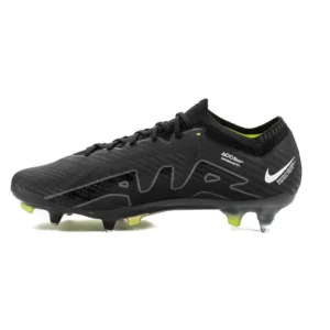 Nike Air Zoom Mercurial Vapor 15 Elite SG-PRO Anti-Clog - Black/Dark Smoke Grey/Summit White/Volt - Image 3
