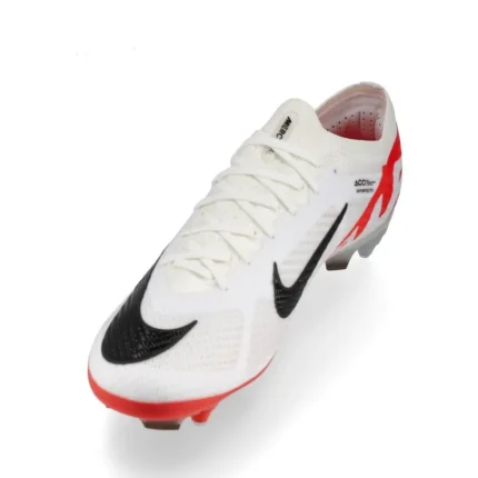 Nike Air Zoom Mercurial Vapor 15 Elite SG-PRO Anti-Clog Ready - Bright Crimson/White/Black - Image 7