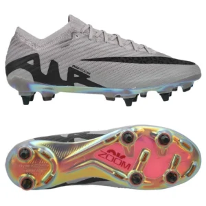 Nike Air Zoom Mercurial Vapor 15 Elite SG-PRO Player Edition Rising Gem - Atmosphere Grey/Black - Image 2