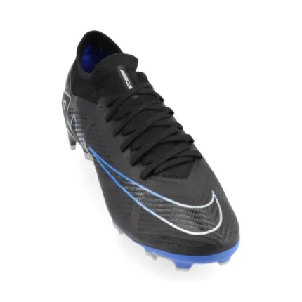 Nike Air Zoom Mercurial Vapor 15 Pro FG Shadow - Black/Chrome/Hyper Royal - Image 7