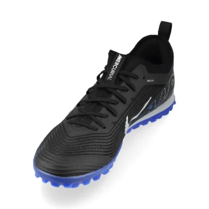 Nike Air Zoom Mercurial Vapor 15 Pro TF Shadow - Black/Chrome/Hyper Royal - Image 5