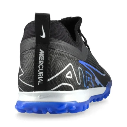 Nike Air Zoom Mercurial Vapor 15 Pro TF Shadow - Black/Chrome/Hyper Royal - Image 6