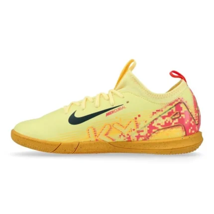 Nike Air Zoom Mercurial Vapor 16 Academy IC Mbappé Personal Edition - Laser Orange/Armory Navy Kids - Image 3