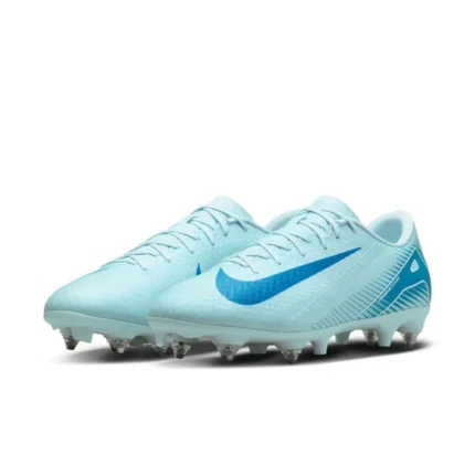 Nike Air Zoom Mercurial Vapor 16 Academy SG-PRO Anti-Clog Mad Ambition - Glacier Blue/Blue Orbit - Image 4