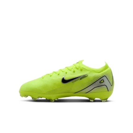Nike Air Zoom Mercurial Vapor 16 Pro FG Mad Voltage - Volt/Black Kids - Image 3