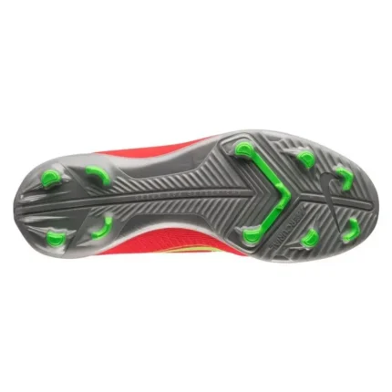 Nike Mercurial Vapor 14 Club MG Spectrum - Bright Crimson/MetallIC Silver Kids - Image 2