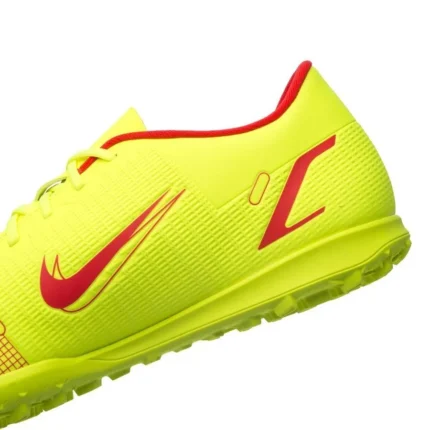 Nike Mercurial Vapor 14 Club TF Motivation - Volt/Bright Crimson - Image 7