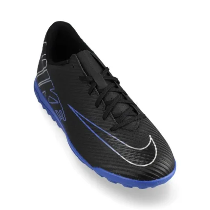Nike Mercurial Vapor 15 Club TF Shadow - Black/Chrome/Hyper Royal - Image 5