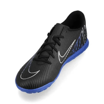 Nike Mercurial Vapor 15 Club TF Shadow - Black/Chrome/Hyper Royal - Image 7