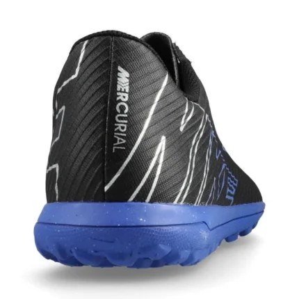 Nike Mercurial Vapor 15 Club TF Shadow - Black/Chrome/Hyper Royal - Image 6