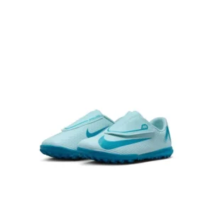Nike Mercurial Vapor 16 Club Velcro TF Mad Ambition - Glacier Blue/Blue Orbit Kids - Image 4