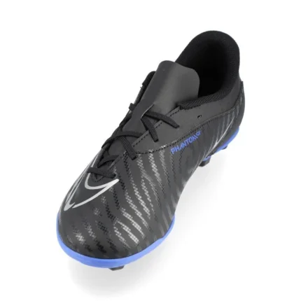 Nike Phantom GX Club MG Shadow - Black/Chrome/Hyper Royal Kids - Image 5