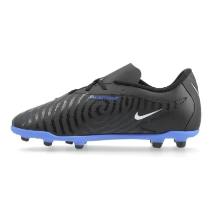 Nike Phantom GX Club MG Shadow - Black/Chrome/Hyper Royal Kids - Image 3