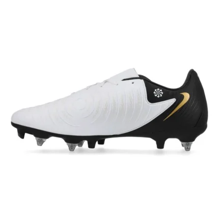 Nike Phantom GX 2 Academy SG-PRO Mad Ready - White/Black/Metallic Gold Coin - Image 3