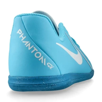 Nike Phantom GX 2 Club IC Mad Ambition - Blue Fury/White Kids - Image 7