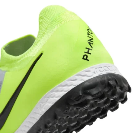 Nike Phantom GX 2 Pro TF Mad Voltage - Metallic Silver/Black/Volt - Image 9