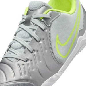 Nike Tiempo Legend 10 Academy IC Mad Voltage - Metallic Silver/Black/Volt Kids - Image 6