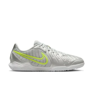 Nike Tiempo Legend 10 Academy IC Mad Voltage - Metallic Silver/White/Volt - Image 1