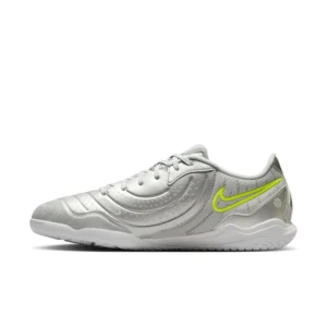 Nike Tiempo Legend 10 Academy IC Mad Voltage - Metallic Silver/White/Volt - Image 3